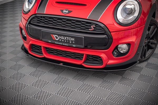 Maxton Front Splitter Mini Cooper S John Copper Works F56 - Gloss Black