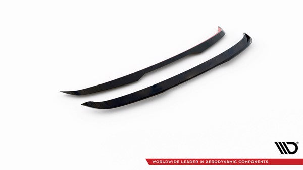 Maxton Spoiler Cap Audi A3 Sportback 8Y - Gloss Black