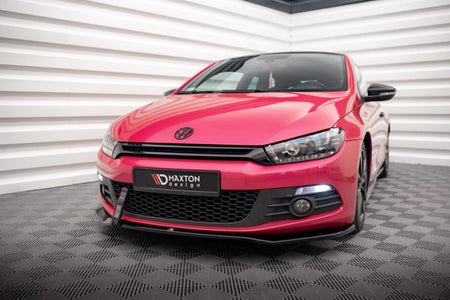 Maxton Front Splitter V.2 Volkswagen Scirocco Mk3 - Gloss Black