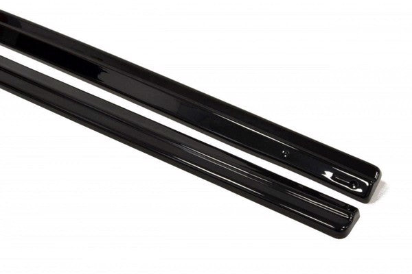 Maxton Side Skirts Diffusers VW Polo Mk5 Gti (Facelift) - Gloss Black