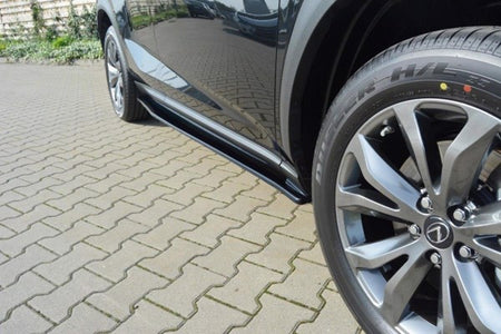 Maxton Side Skirts Diffusers Lexus Nx Preface/Facelift - Gloss Black