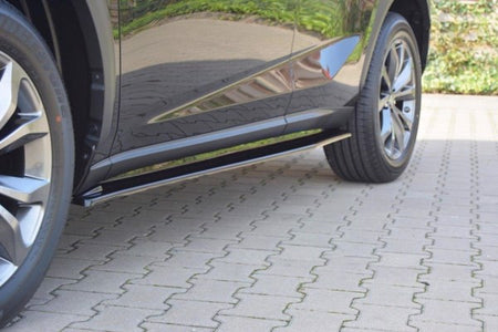Maxton Side Skirts Diffusers Lexus Nx Preface/Facelift - Gloss Black
