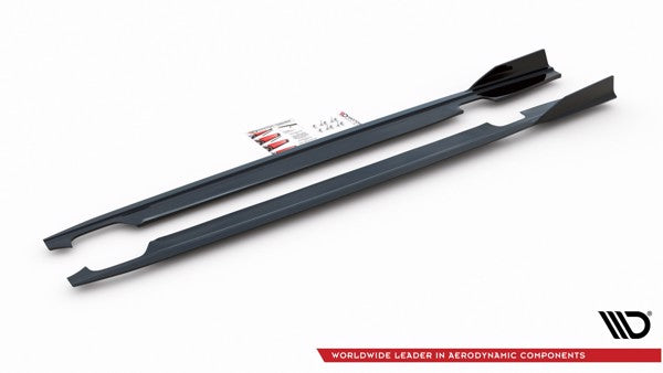 Maxton Side Skirts Diffusers Audi S6 / A6 S-Line C7 Fl