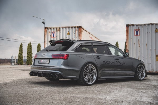 Maxton Side Skirts Diffusers Audi S6 / A6 S-Line C7 Fl