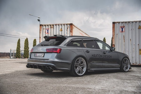 Maxton Side Skirts Diffusers Audi S6 / A6 S-Line C7 Fl