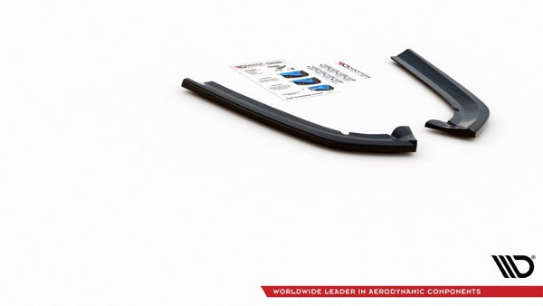 Maxton Rear Side Splitters Ford Mondeo VIgnale Mk5 Facelift - Gloss Black