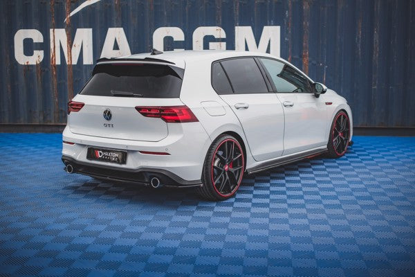 Maxton Spoiler Cap Volkswagen Golf 8 Gti - Gloss Black