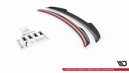 Maxton Spoiler Cap Volkswagen T-Roc Mk1 - Gloss Black