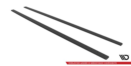 Maxton Street Pro Side Skirts Diffusers Ford Fiesta St Mk6 - Black