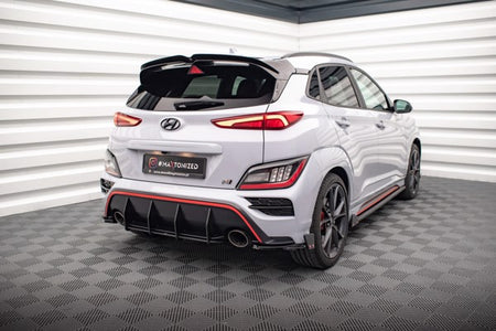 Maxton Street Pro Rear Diffuser Hyundai Kona N Mk1 - Black