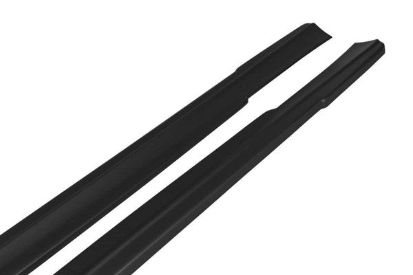 Maxton Side Skirts Diffusers Mercedes E W212 - Gloss Black