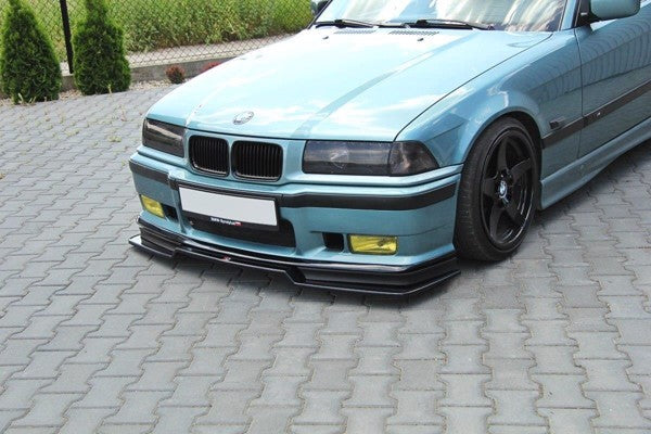 Maxton Front Splitter V.2 BMW M3 E36 - Gloss Black