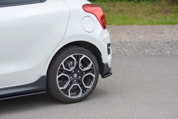 Maxton Rear Side Splitters Suzuki Swift 6 Sport - Gloss Black