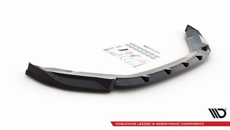 Maxton Front Splitter V.1 Skoda Kodiaq Mk1 Facelift - Gloss Black