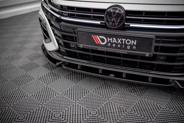 Maxton Front Splitter V.2 Volkswagen Arteon R - Gloss Black