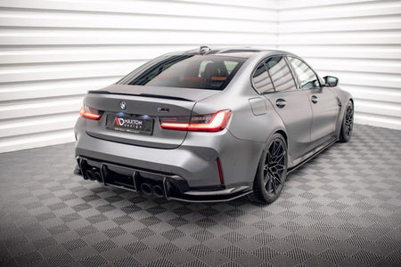 Maxton Street Pro Rear Diffuser BMW M3 G80 - Black