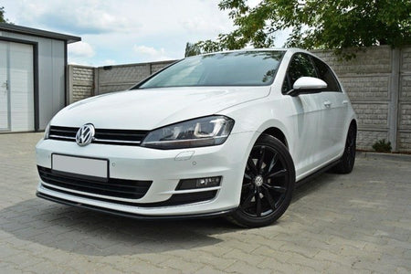 Maxton Side Skirts Diffusers VW Golf Mk7 Standard - Gloss Black