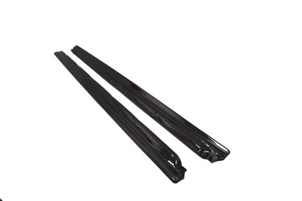 Maxton Side Skirts Diffusers VW Golf Mk7 Standard - Gloss Black