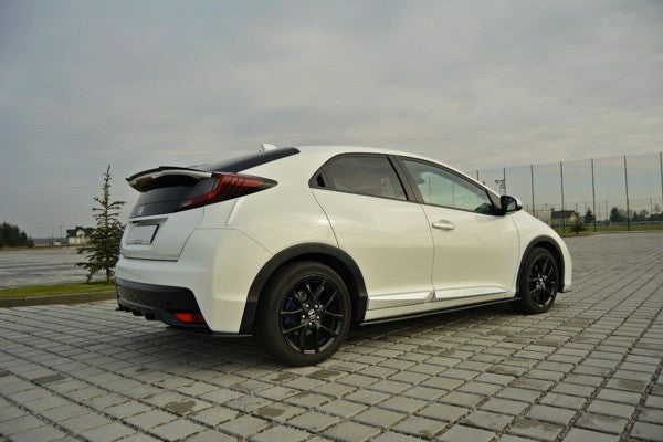Maxton Spoiler Cap Honda Civic Mk9 Facelift - Gloss Black