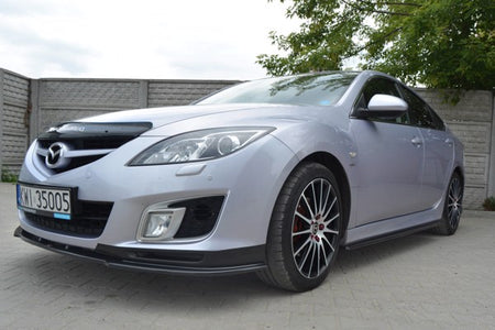 Maxton Side Skirts Diffusers Mazda 6 Mk2 Sport Hatch (Gh-Series) Preface - Gloss Black