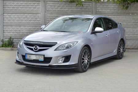 Maxton Side Skirts Diffusers Mazda 6 Mk2 Sport Hatch (Gh-Series) Preface - Gloss Black