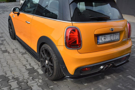 Maxton Side Skirts Diffusers Mini Cooper S Mk3 Preface 3-Door (F56) - Gloss Black