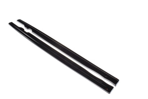 Maxton Side Skirts Diffusers Mini Cooper S Mk3 Preface 3-Door (F56) - Gloss Black