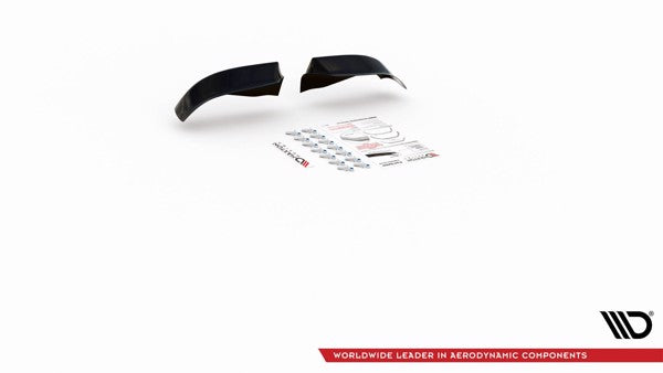 Maxton Front Side Splitters BMW M5 E39 - Gloss Black