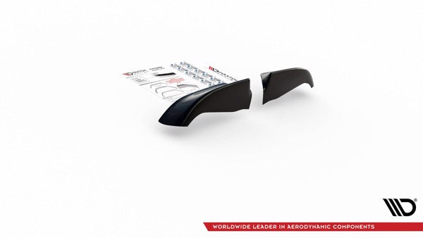 Maxton Front Side Splitters BMW M5 E39 - Gloss Black