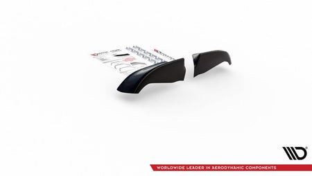 Maxton Front Side Splitters BMW M5 E39 - Gloss Black
