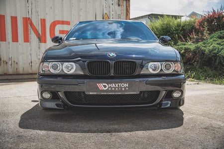 Maxton Front Side Splitters BMW M5 E39 - Gloss Black