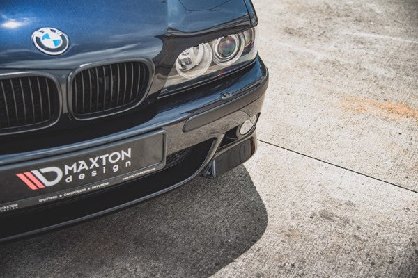 Maxton Front Side Splitters BMW M5 E39 - Gloss Black