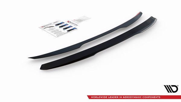 Maxton Spoiler Cap Skoda Karoq Sportline - Gloss Black