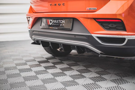 Maxton Rear Valance Volkswagen T-Roc Mk1 - Gloss Black