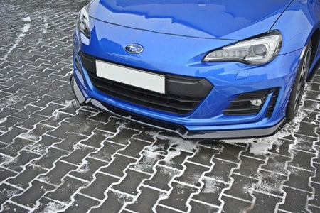 Maxton Front Splitter V.3 Subaru Brz Facelift - Gloss Black