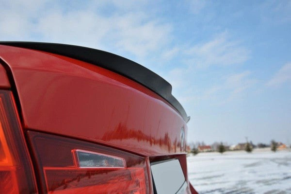 Maxton Spoiler Extension BMW 3 F30 - Gloss Black