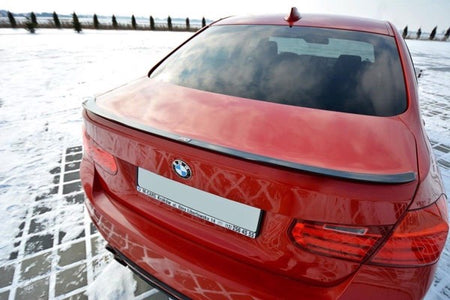 Maxton Spoiler Extension BMW 3 F30 - Gloss Black