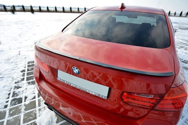 Maxton Spoiler Extension BMW 3 F30 - Gloss Black
