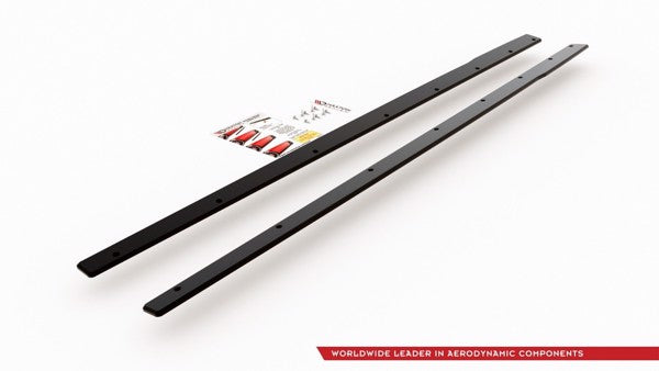 Maxton Racing Durability Side Skirts Diffusers VW Golf 7 Gti - Black