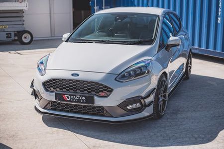 Maxton Racing Durability Front Splitter Ford Fiesta Mk8 St / St-Line - Black