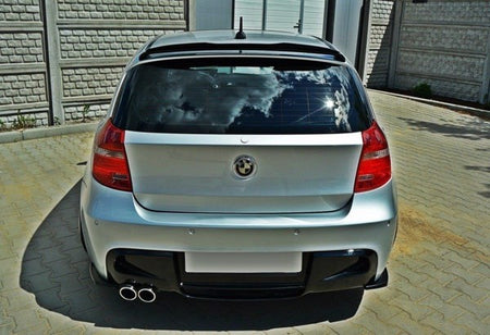 Maxton Rear Side Splitters BMW 1 E87 Standard/M-Performance - Gloss Black