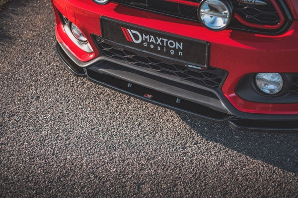 Maxton Front Splitter V.2 Mini Countryman Mk2 F60 Jcw - Gloss Black