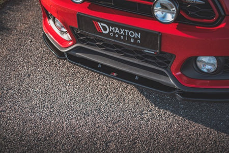 Maxton Front Splitter V.2 Mini Countryman Mk2 F60 Jcw - Gloss Black