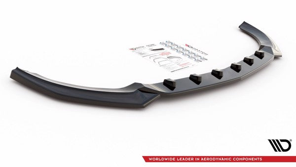 Maxton Front Splitter Mercedes-Benz E W213 - Gloss Black
