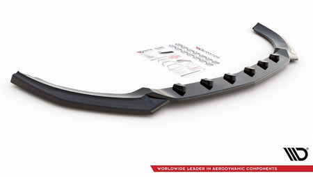 Maxton Front Splitter Mercedes-Benz E W213 - Gloss Black