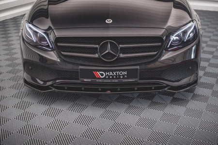 Maxton Front Splitter Mercedes-Benz E W213 - Gloss Black