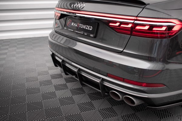 Maxton Street Pro Rear Diffuser Audi S8 D5 - Black
