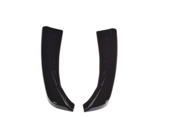 Maxton Rear Side Splitters Mercedes- Benz C-Class W205 Coupe Amg-Line - Gloss Black