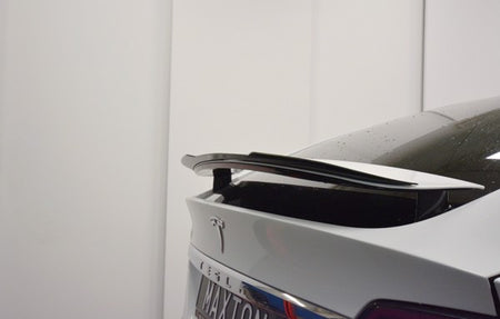 Maxton Spoiler Extension V.1 Tesla Model X - Gloss Black