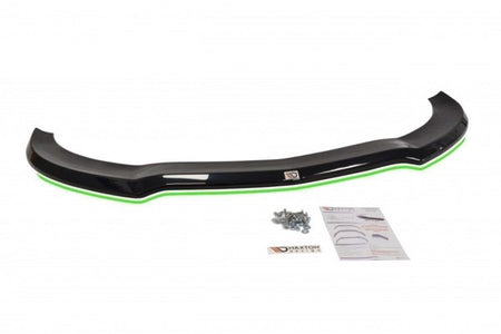 Maxton Front Splitter V.1 Mercedes Cla 45 Amg C117 (Preface) - Gloss Black